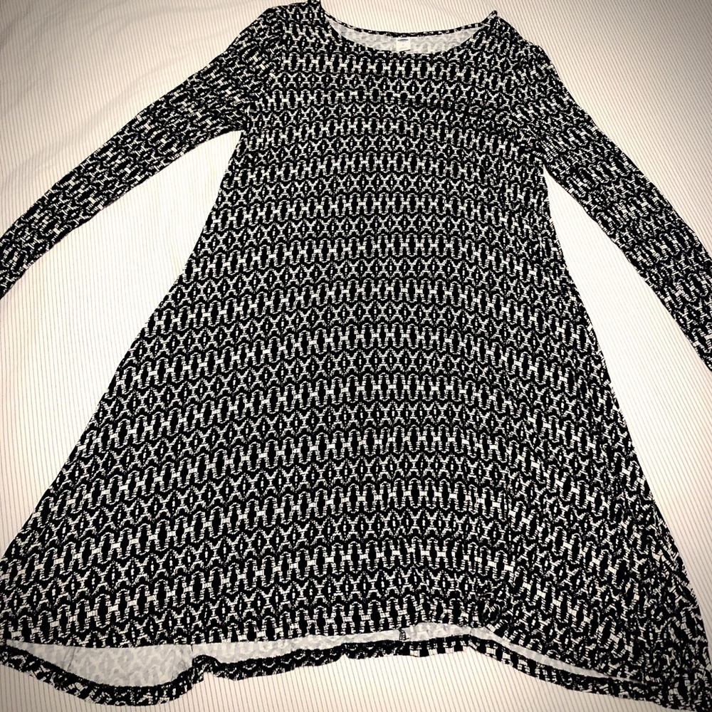 Patterned casual dress